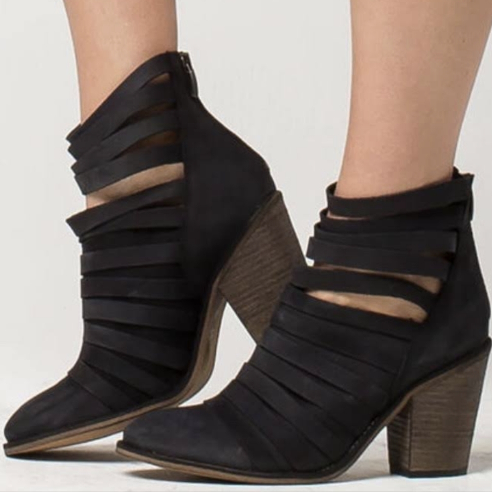 Free People Strappy Hybrid Ankle Booties